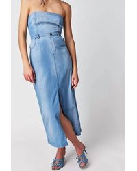 Free People - Picture Perfect Midi Dress - Lyst