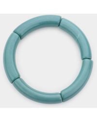 Fashnzfab - Solid Resin Stretch Bracelet - Lyst