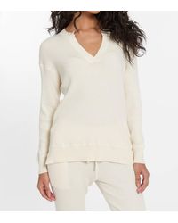 LEIMERE - Cabo Split Neck Top - Lyst