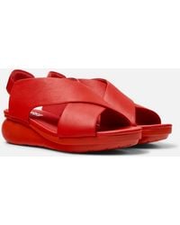 Camper - Balloon Leather Sandals - Lyst