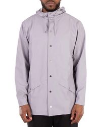 Rains - Flint Waterproof Hooded Rain Jacket - Lyst