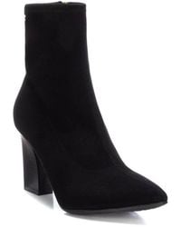 Xti - Suede Dress Booties By - Lyst