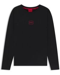 HUGO - Loungewear Top - Lyst