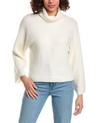 Minnie Rose - Cuddle Ribbed Turtleneck Wool-blend Sweater - Lyst