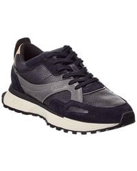 BOSS - Jonah Leather Sneaker - Lyst
