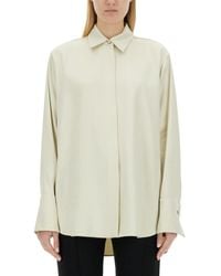 Jil Sander - Long-Sleeve Regular Fit Shirt With Classic Collar - Lyst