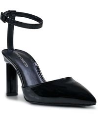 Vince Camuto - Talayem Patent Leather Ankle Strap Pumps - Lyst