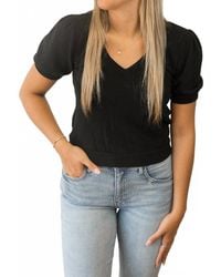 Project Social T - Puff Sleeve Pullover Top - Lyst