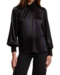 Nation Ltd - Anne Feminine Turtleneck Top - Lyst