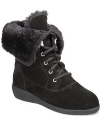 Style & Co. - Aubreyy Suede Booties Ankle Boots - Lyst