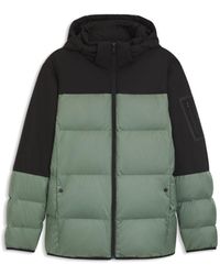 BOSS - Water-Repellent Down Jacket With Detachable Hood And Sleeves - Lyst