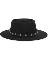 Philipp Plein - Hat With Leather Belt Studs - Lyst