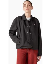 Dickies - Oakport Cropped Coaches Jacket - Lyst