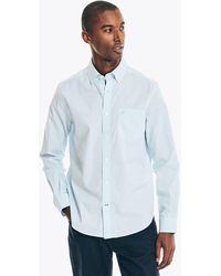 Nautica - Wrinkle-resistant Plaid Wear To Work Shirt - Lyst