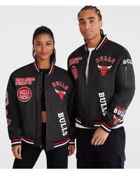 Aéropostale - Chicago Bulls Basketball Bomber Jacket - Lyst