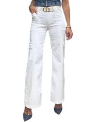 Bevy Flog - Randi Cargo Flare Pants - Lyst