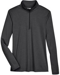 Team 365 - Zone Sonic Heather Performance Quarter-Zip Pullover - Lyst