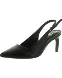 Calvin Klein - Silvia Padded Insole Slingback Heels - Lyst