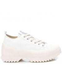 Xti - Canvas Platform Sneakers - Lyst