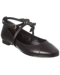 Alexandre Birman - Slim Clarita Leather Ballet Flat - Lyst