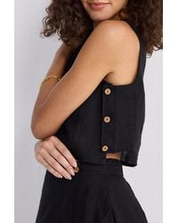 REISTOR - Boxy Crop Top - Lyst