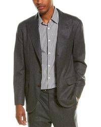 Brunello Cucinelli 2pc Wool Suit - Gray