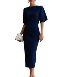 Tedora - Midi Dress - Lyst