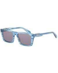 Off-White c/o Virgil Abloh - Sunglasses Square Full Rim, Striped Frame And Dark Lens Oeri13Ealbany4407 - Lyst