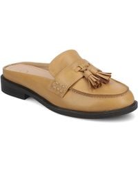 Journee Collection - Journee Azura Tassel Mule Loafer - Lyst