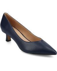 Journee Collection - Journee Pammie Medium And Wide Width Pumps - Lyst