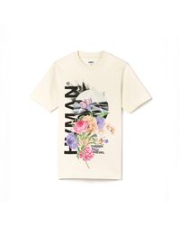 HVMAN - Crew Neck Tee "Floral" - Lyst