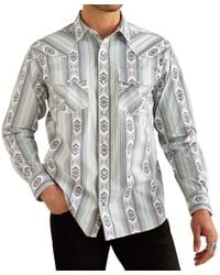 Ariat - Heller Retro Snap Long Sleeve Shirt - Lyst