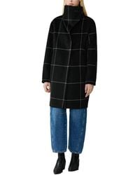 SOIA & KYO - Jackie Wool Blend Longline Coat - Lyst