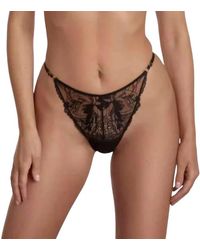 Ajour - Campo Del Moro Lace Adjustable G String - Lyst