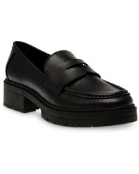 Anne Klein - Utopia lugged Sole Slip-on Loafers - Lyst