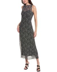 Vince Camuto - High Neck Maxi Dress - Lyst
