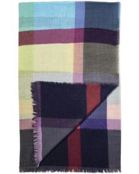 Epice - Square Cashmere Wool And Silk Scarf - Lyst
