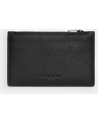COACH - Zip Card Case - Lyst
