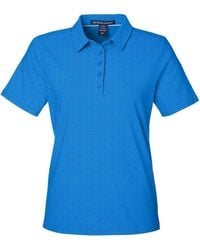 Devon & Jones - Crownlux Performance Geo Polo - Lyst