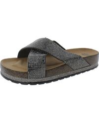 Gc Shoes - Ariane Embellished Slip-on Slide Sandals - Lyst