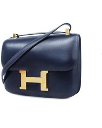 Hermès - Constance Leather Shoulder Bag (pre-owned) - Lyst