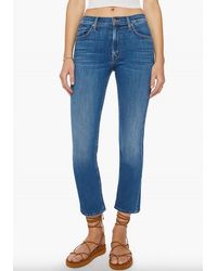 Mother - The Mid Rise Rider Ankle Jean - Lyst