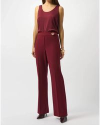 Joseph Ribkoff - Pull On Mid-Rise Flared Trouser Pant - Lyst