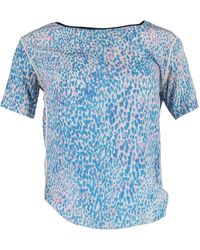Sandro - Sandro Leopard Print T-Shirt - Lyst