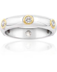 Ross-Simons - Bezel-Set Lab-Grown Diamond Ring - Lyst