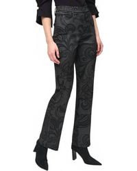 Joseph Ribkoff - Paisley High Rise Trousers - Lyst