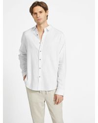 Guess Factory - Eco Rome Linen Shirt - Lyst