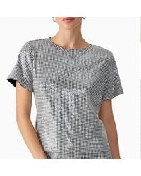 Sanctuary - Perfect Sequin Tee - Lyst