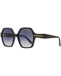 Tom Ford - Romy Sunglasses Tf1032 01d Black 56mm - Lyst