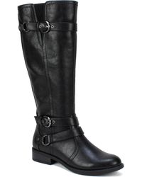 White Mountain - Loyal Faux Leather Knee-high Riding Boots - Lyst